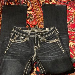 Miss me sz 8 boot cut jeans